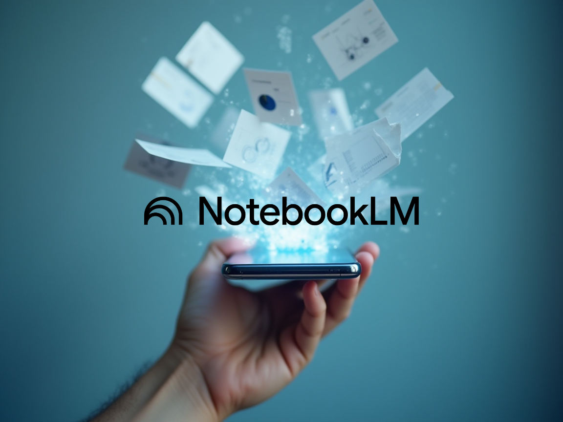 NotebookLM od Googlu nově nabízí vizuální přehledy a rozšiřuje možnosti pro mobily