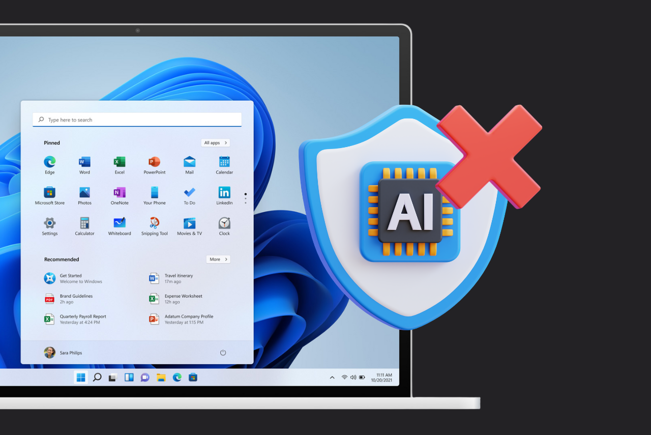 Jak se rychle a efektivně zbavit umělé inteligence ve Windows 11